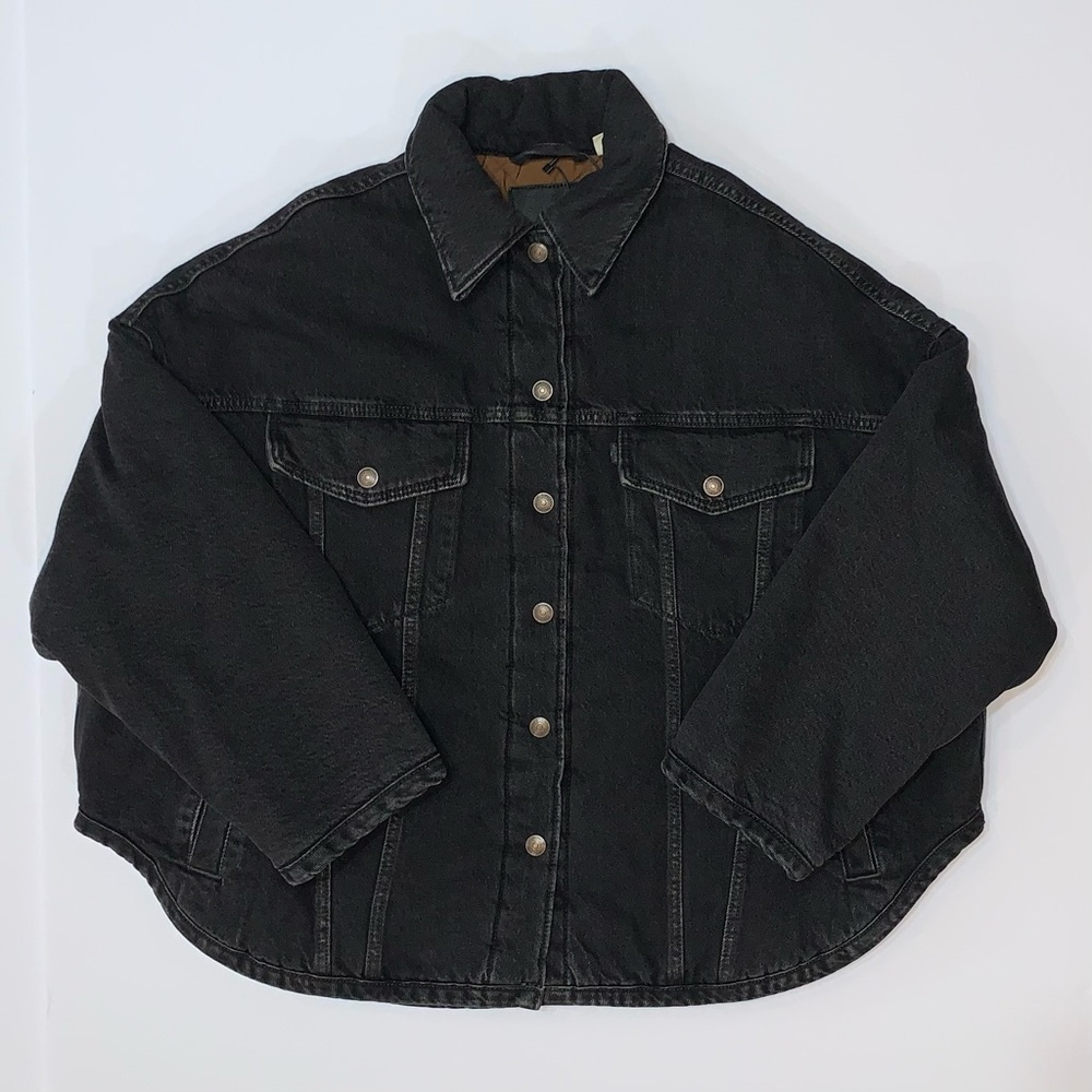 Levi's Premium Denim Fly Trucker Jacket-Size M New